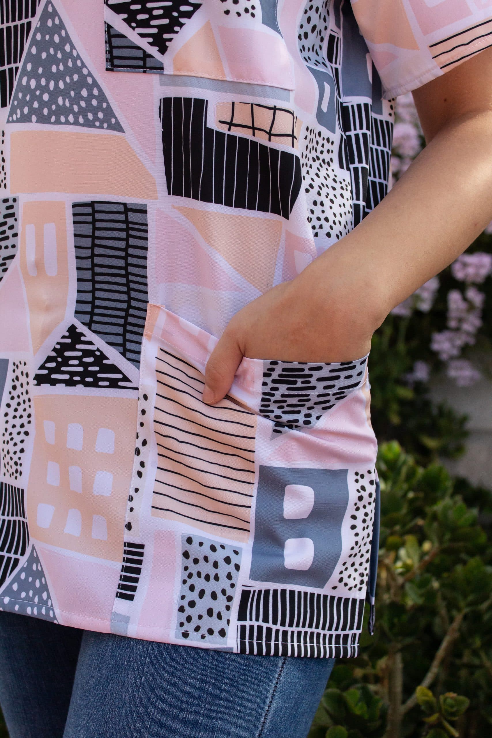 abstract pocket